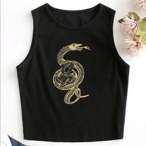 Crop tank top